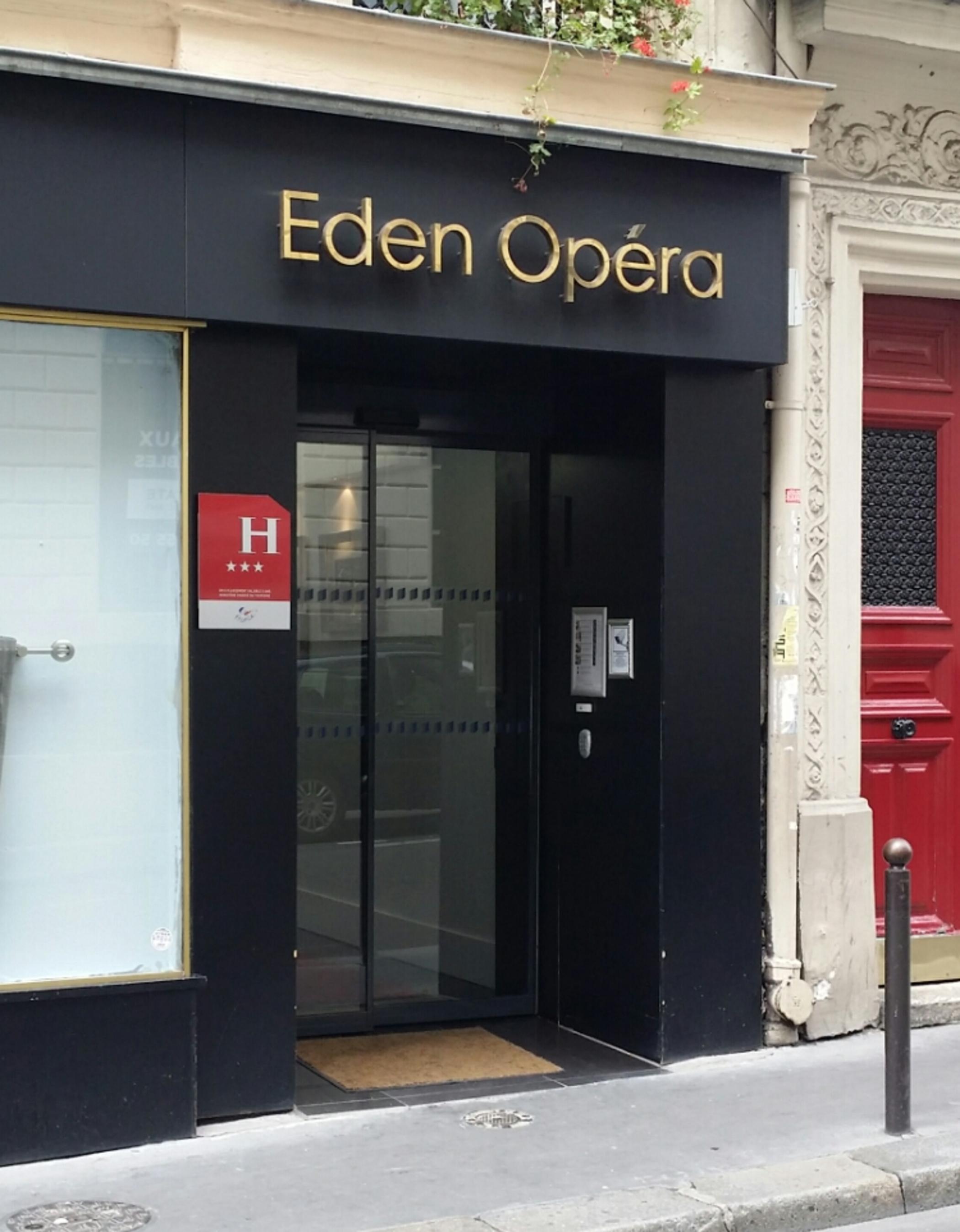 Hotel Eden Opera Париж Екстер'єр фото